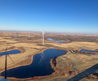 #12 Nordex N155 wind turbine installed at Bekevar Windfarm in Saskatchewan,  Canada (courtesy Rodriguez Juan)