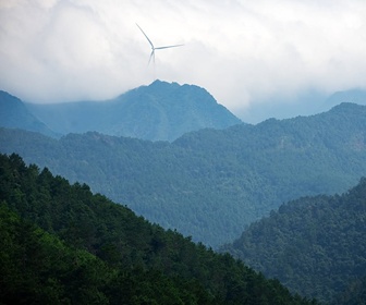 #38 Shanghai Electric wind turbine installed in Ningming County, Chongzuo, Guangxi, China (courtesy Mark Ketzler, Capture Vietnam)