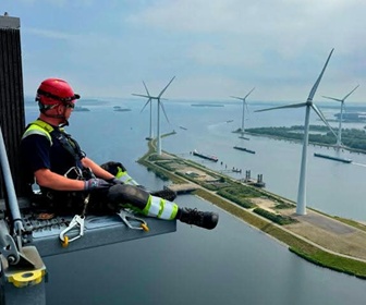 #43 Enercon E-115 3MW wind turbines installed at Windpark Krammer sluizen, Bruinisse, Netherlands (courtesy Pieter Sturm)