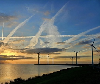 #4 Enercon E115 wind turbines in stalled at Krammer wind farm, Zeeland, the Netherlands (courtesy Pieter Sturm)