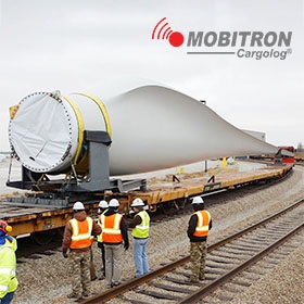 Monitoring Wind Turbine equipment during transportation Mobitron Week 37